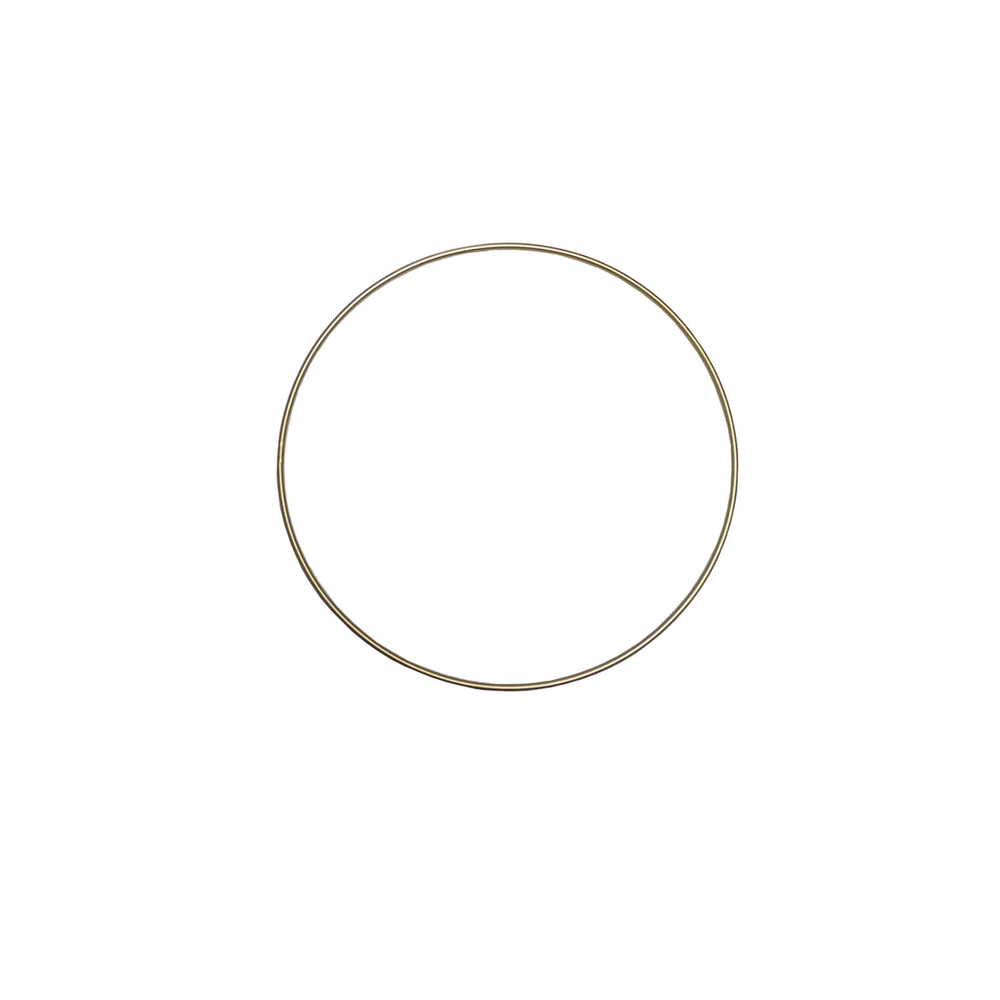 10" Gold Metal Wire Floral Hoop by Ashland®